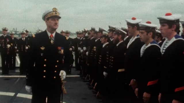 Mort de Philippe de Gaulle à 102 ans : en 1977, l'Amiral fait ses adieux au « Duguay-Trouin »