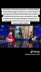 Barbara D'Urso a Domenica In