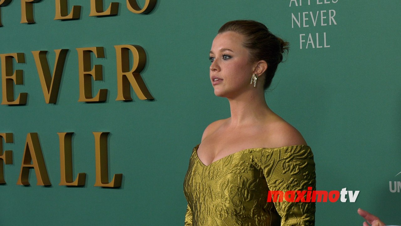 Essie Randles attends Peacock's "Apples Never Fall" premiere in Los Angeles