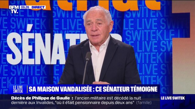 Ce qui vous arrive est scandaleux : Emmanuel Macron a téléphoné au sénateur François Patriat après que sa maison ait été vandalisée