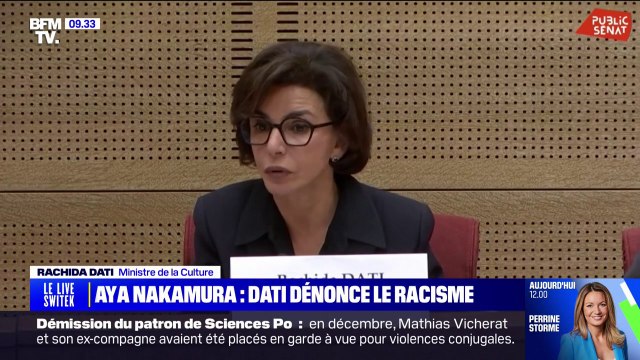 Attention au prétexte pour s'attaquer à quelqu'un par pure racisme : Rachida Dati dénonce les attaques visant Aya Nakamura