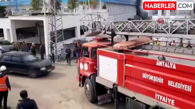 Antalya'da 5 yıldızlı otelde korkutan yangın