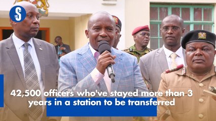 42,500 officers who've stayed more than 3 years in a station to be transferred