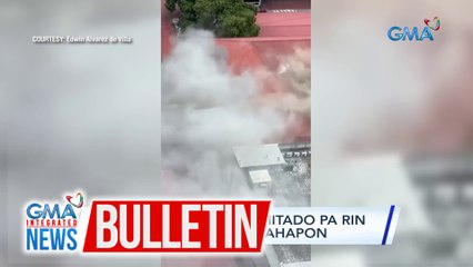 Operasyon ng PGH, limitado pa rin matapos ang sunog kahapon | GMA Integrated News Bulletin
