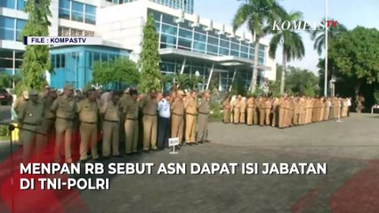 Penjelasan Menpan RB soal ASN Bisa Isi Jabatan di TNI-Polri