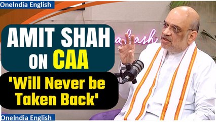 Télécharger la video: Watch full Interview of Home Minister Amit Shah where he clarifies all the doubts about CAA|Oneindia