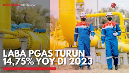 Laba PGAS Turun 14,75% Yoy di 2023