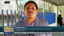 Diputados opositores de Guatemala exigen que se declare emergencia en el sistema de salud nacional