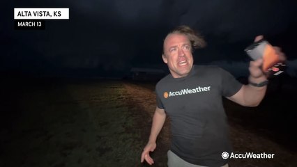 Tornadoes and hail slam Kansas