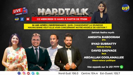 Hardtalk : 56 ans après l'Indépendance
