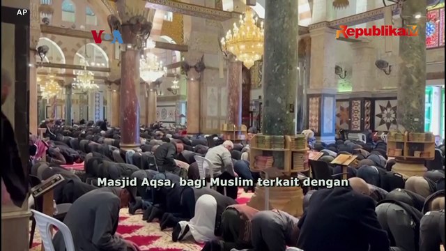 Iftar Solidaritas untuk Gaza di Depan Gedung Putih
