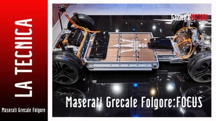 Com'è fatta la Maserati Grecale Folgore