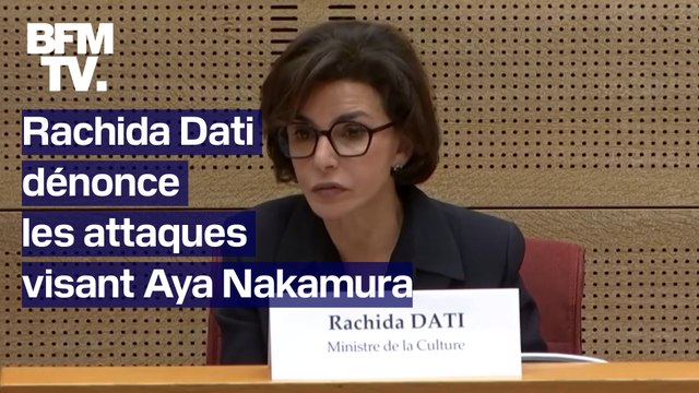 Attention au prétexte pour s'attaquer à quelqu'un par pur racisme : Rachida Dati défend Aya Nakamura