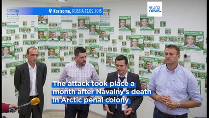 Navalny ally violently attacked in Lithuania