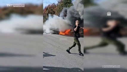 İsrail Lübnan'a hava saldırısı düzenledi