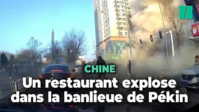 Près de Pékin, une violente explosion détruit un restaurant de poulet frit et fait au moins deux morts