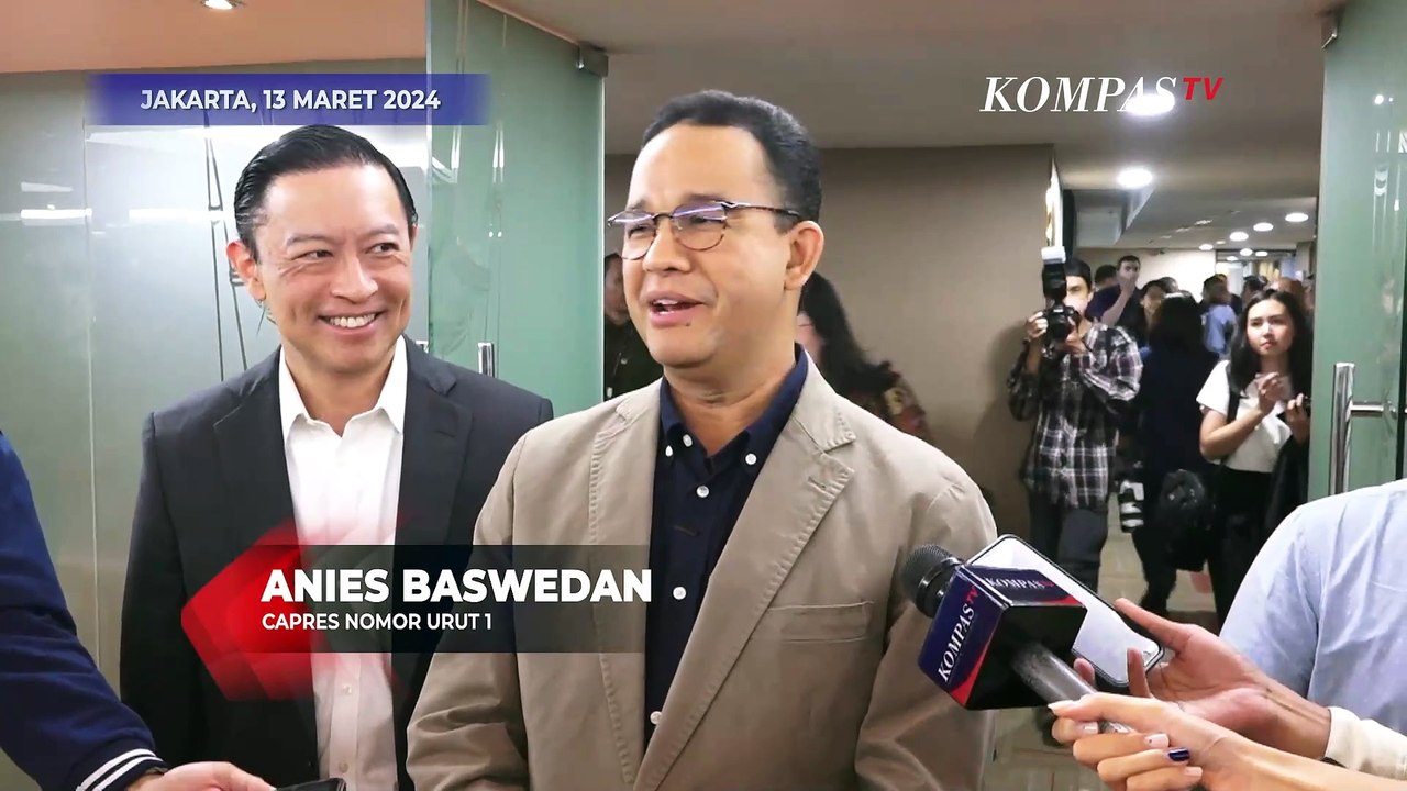 [FULL] Anies Baswedan Bicara Soal Kemungkinan Jadi Oposisi Hingga RUU DKJ