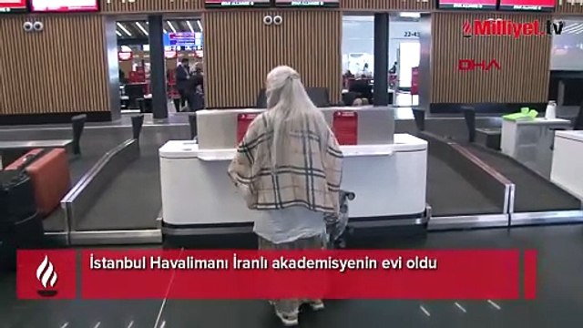 'Terminal' filmi İstanbul Havalimanı'nda gerçek oldu! 2 aydır burada yaşıyor