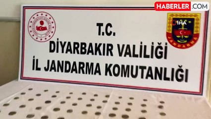 Diyarbakır'da 57 adet muhtelif sikke ve tarihi eser ele geçirildi