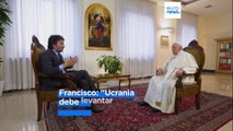 El nuncio apostólico del Vaticano en Ucrania rectifica al Papa Francisco en 'Euronews'