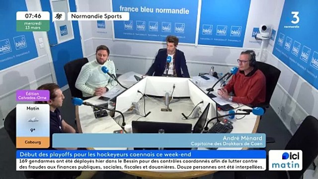 André Ménard, capitaine des Drakkars de Caen