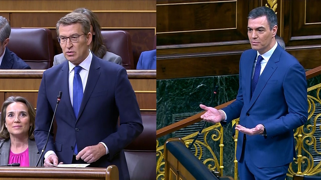 Sánchez pide a Feijóo la dimisión de Ayuso en un pleno con acusaciones mutuas de corrupción