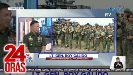 Lt. Gen. Galido: sini-simulate ang possible security situation kung may sasakop sa bansa | 24 Oras