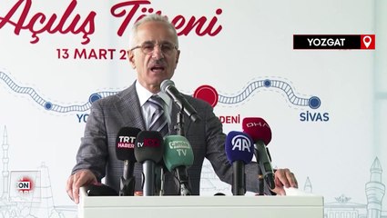 Bakan Uraloğlu: Ankara-Sivas arasındaki mesafeyi 405 kilometreye düşürdük