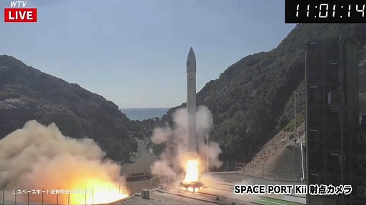Foguete espacial de empresa privada japonesa explode segundos após lançamento