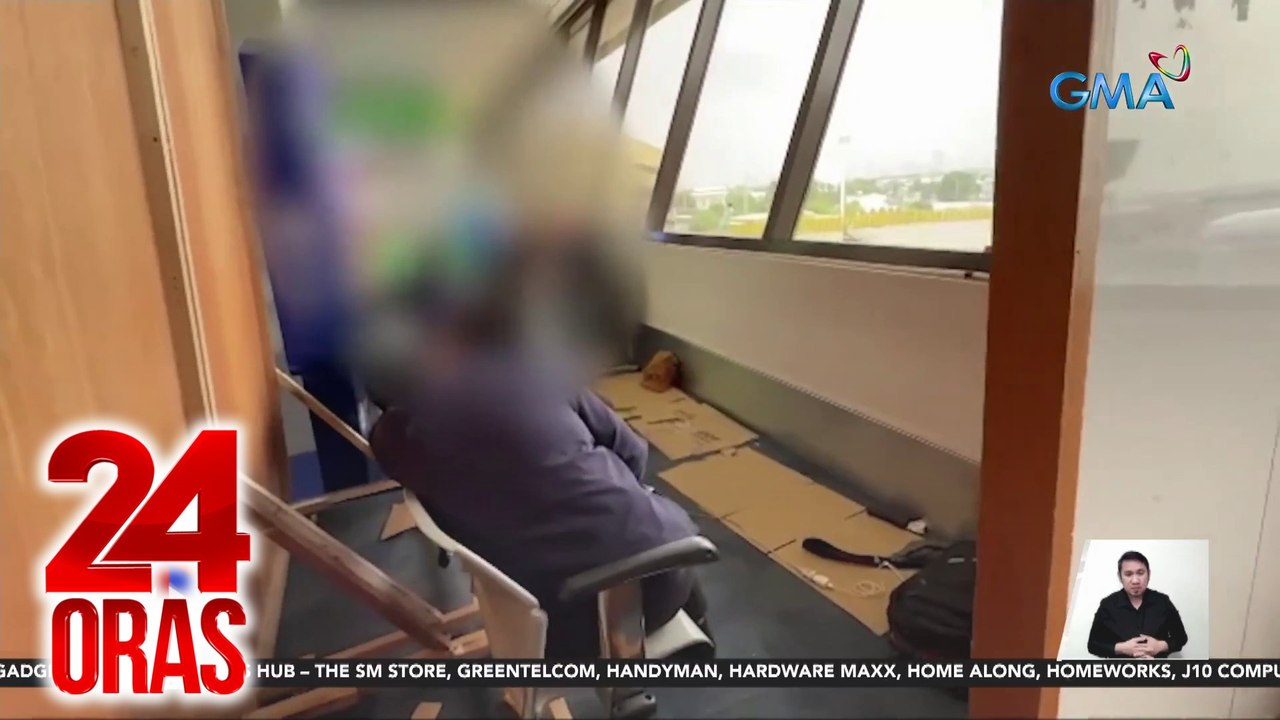 Ilan sa mga dayuhang 'di pinayagang pumasok sa bansa, natutulog sa sahig ng NAIA holding area | 24 Oras