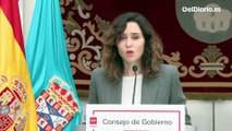 Ayuso: “Mi pareja no está en ninguna trama, está sufriendo una inspección de Hacienda sacada de quicio”