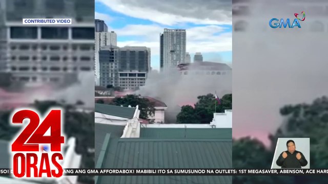 24 Oras Part 1: Sunog sa PGH; mga biktima ng human-trafficking sa umano'y POGO-scam hub; pambabastos ng taxi driver; PBBM sa Germany, atbp.