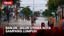 Terendam Banjir, Jalur Utama Kota Sampang Lumpuh, Warga Mulai Mengungsi