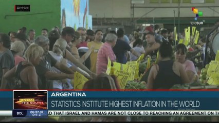 FTS 08:30 13-03: Argentina has the highest inflation rate in the world