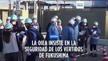 La OIEA afirma que los vertidos de aguas tratadas de la central nuclear de Fukushima son seguros