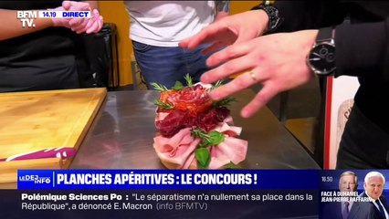 Salon Sandwick & Snack Show: concours de la plus belle planche de charcuterie