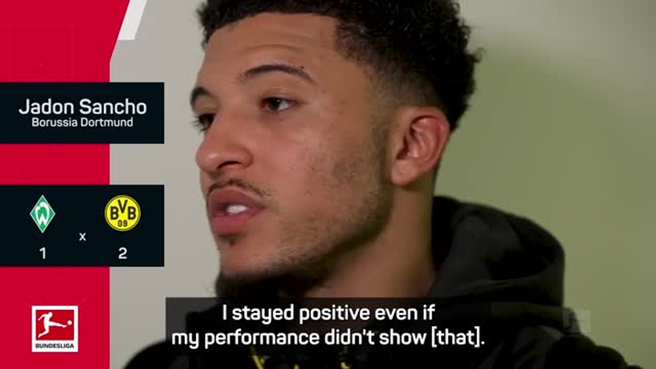 Sancho demands improvement from himself