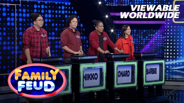 Family Feud: TEAM BARBIE ALMALBIS, RUMESBAK SA FINAL ROUND! (Episode 418)