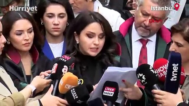 Eros'un öldürülmesiyle ilgili dava sonrası Küçükçekmece Adliyesi önünde açıklama