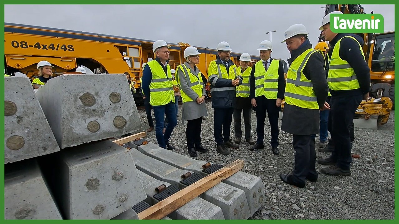 Chantier de renouvellement de la ligne à grande vitesse "Bruxelles-France"