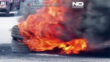 شاهد: أعمال شغب وإضرام للنيران خلال مظاهرات في هايتي رفضاً للقيادة الجديدة