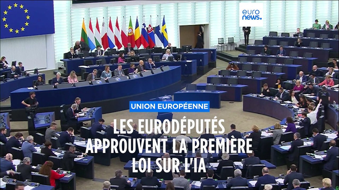 Les eurodéputés approuvent la loi sur l'intelligence artificielle à une écrasante majorité