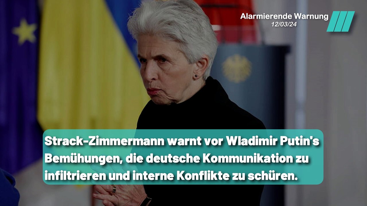 Hybride Gefahren in Deutschland: FDP Politikerin schlägt Alarm