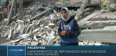 Tải video: Campamentos de refugiados son atacados por tropas israelíes