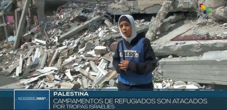 Campamentos de refugiados son atacados por tropas israelíes