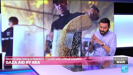 Gaza sea corridor: How much aid is on its way?