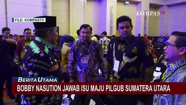 Bobby Nasution Jawab Rencana Maju di Pilgub Sumut