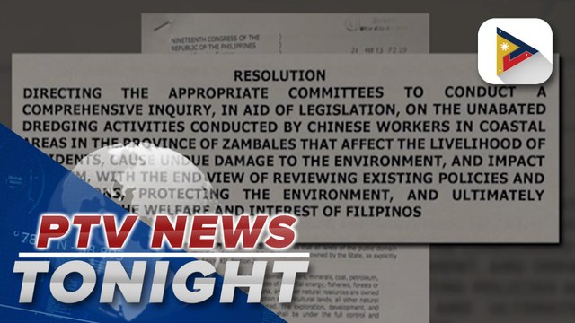 Some senators weigh in on Chinese activities in WPS