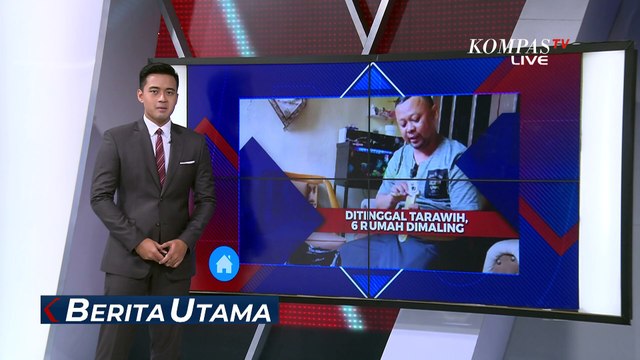 Ditinggal Tarawih, Enam Rumah Warga di Depok Dibobol Maling!