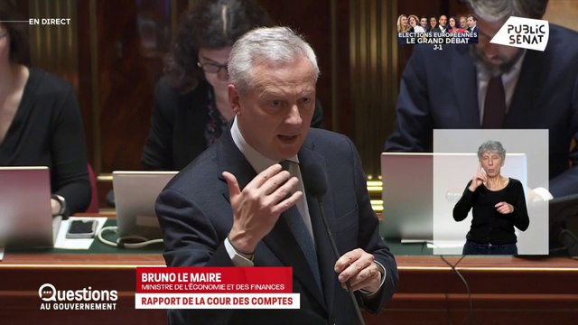 Coupes budgétaires : L'objectif n'est pas de dépenser plus mais mieux martèle Bruno Le Maire